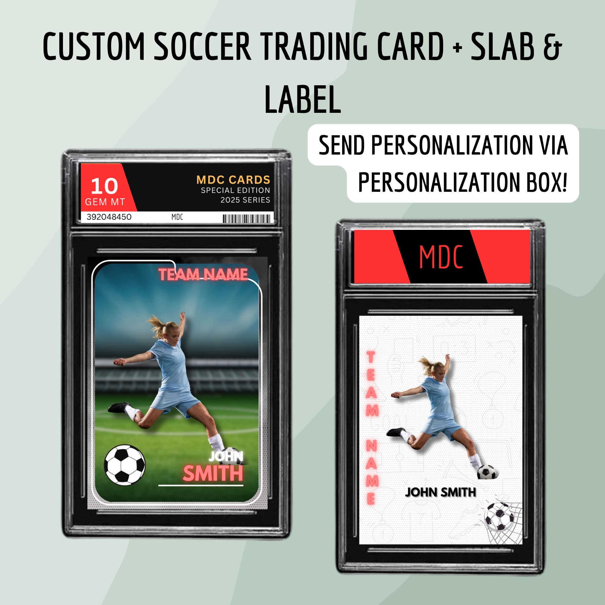 Soccer Cards Graded - Etsy