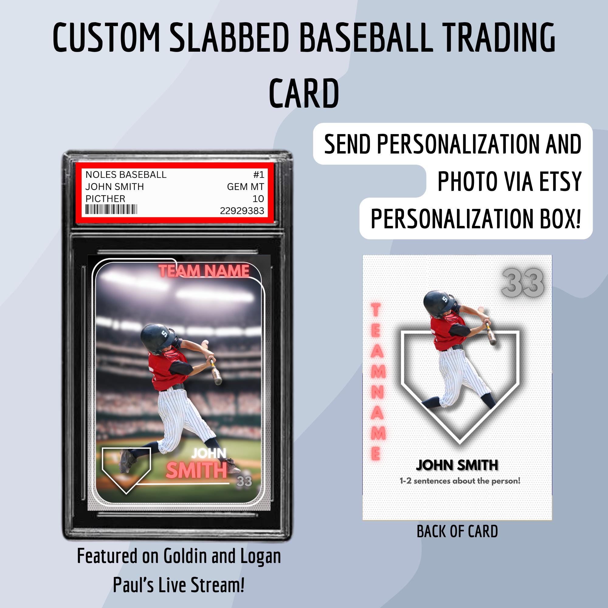 personalized baseball card binder Amazon.com: Custom 9 Pocket Card Binder, Personalized Design Trading Card  Folders with Double Sided Pockets, 900 Card Collection Binder for Game Cards/Most  Standard Size Cards/Sports Cards : Toys & Games
