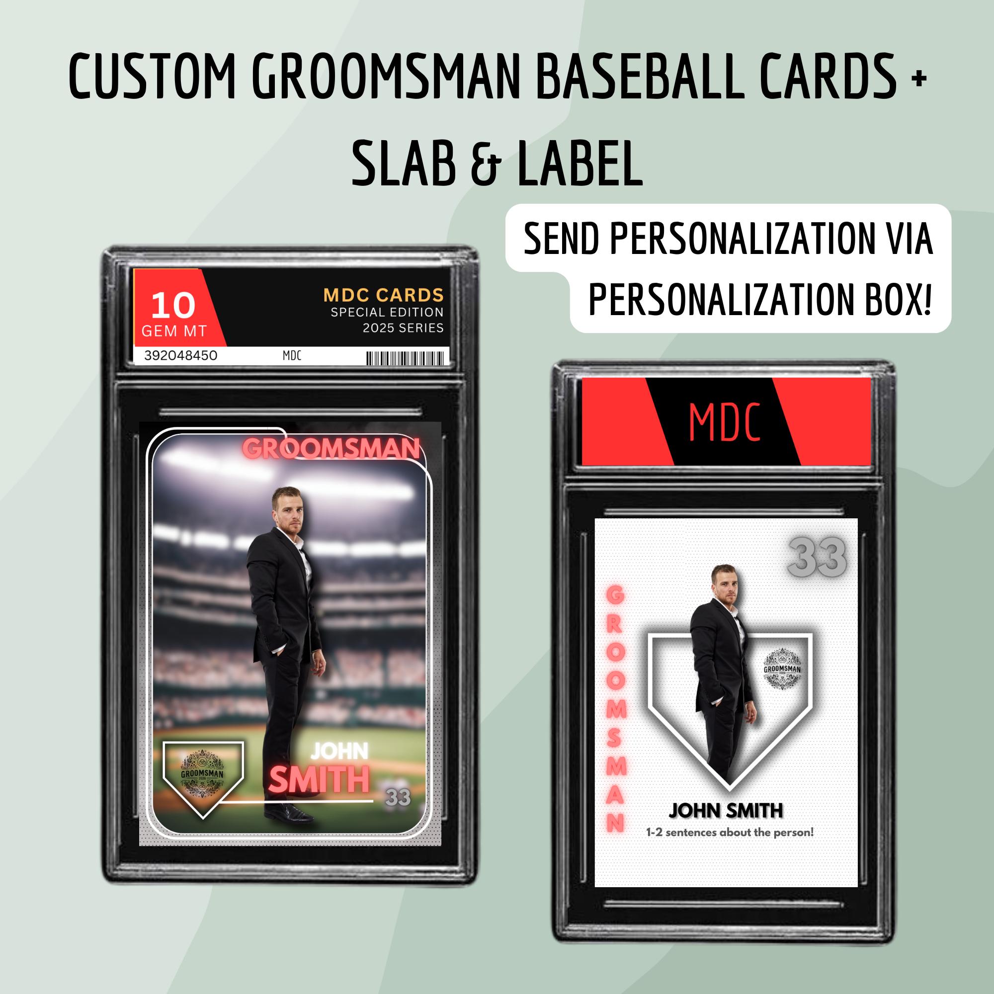 Custom Sports Card Wedding Graded - Etsy Custom Sports Card Wedding Graded - Etsy