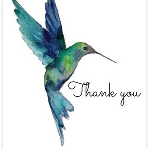 5.5 x 4 Thank You Card: Rebekah 2