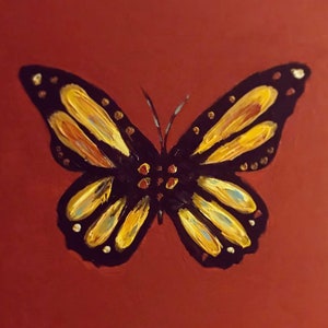 5.5 x 4 Butterfly Postcard
