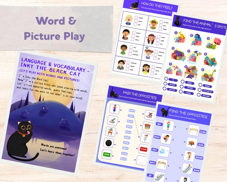 ADHD Focus Worksheets for Kids | Logic Funny Puzzles | Left Brain Games ...