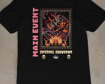 Wrestling with Demons T-Shirt – Indie Pop Culture Graphic Tee