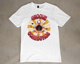 Camiseta Groove Connection / Para fans del soul, el funk y la música disco
