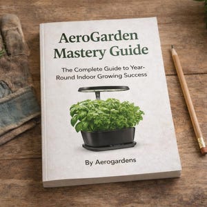 AeroGarden Mastery Guide | Indoor Hydroponics eBook | Year-Round Growing Calendar, Troubleshooting, & Pro Tips PDF
