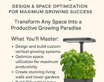 Guía de bricolaje para jardines verticales: Jardinería en espacios reducidos (PDF)