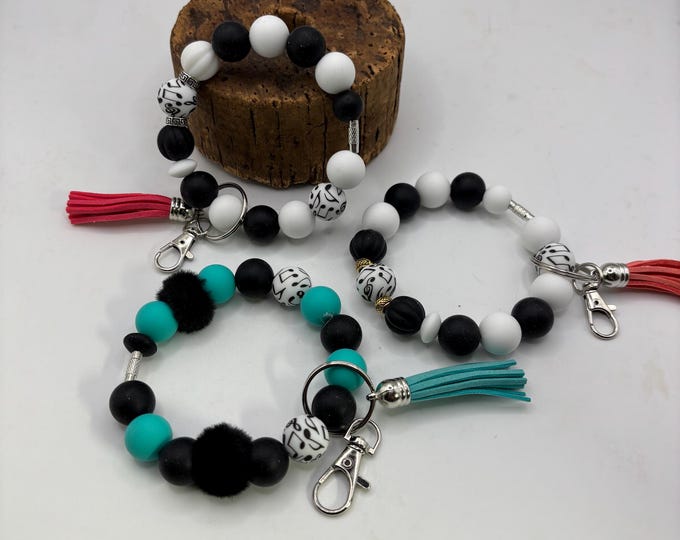 Music Keychains | Band  Keychains  | Purse Bracelet |  Keychains
