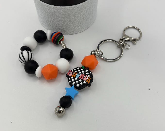 Teacher Theme  Stanley Cup Bracelet:  Cup Handle Bracelet | Straw Charm | Purse Bracelet | Teacher Gift