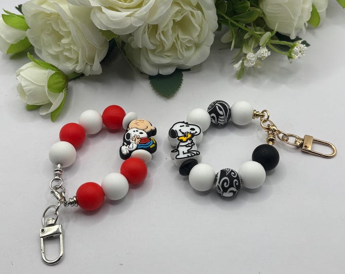 Cartoon Keychains | Snoop Keychains  | Purse Bracelet |  Keychains | Backpack Charms
