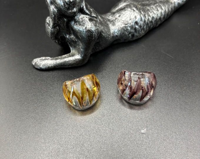 Size 6 |  Assorted Glass Rings | Millefiori Glass Rings | Murano Inspired Glass Rings