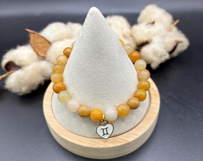 Zodiac Gemstone Bracelets | 12 Months of Zodiac  Bracelets  | Stretch Bracelet