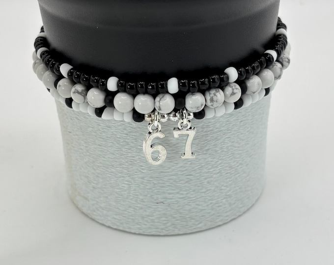 67 Tumbler Bracelet Stack | Stanley Cup Accessory  | Tumbler Bracelet Stack | 67