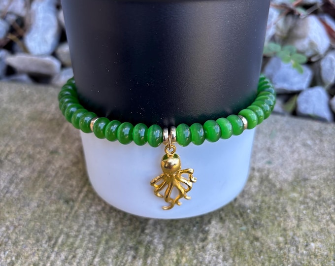 Coastal Stanley Cup Bracelet | Tumbler Accessories | Stanley Charm Bracelet | Tumbler Bracelet | Stretchy Cup Bracelet