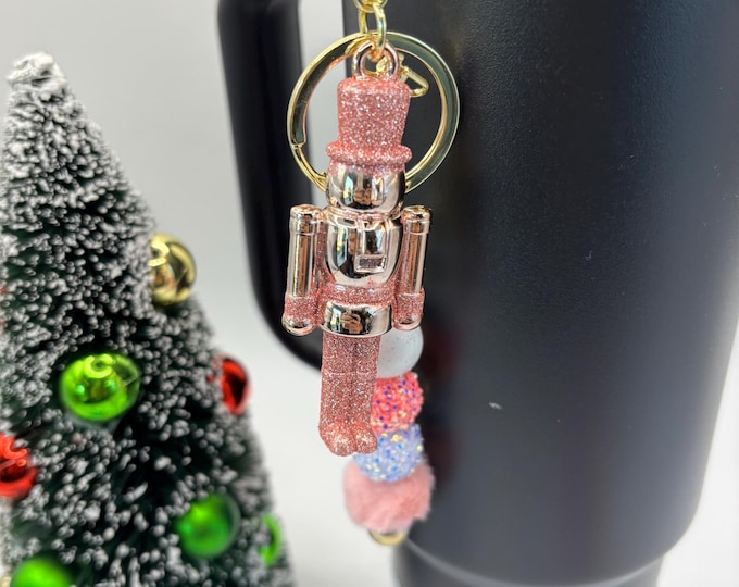Christmas Nutcracker Stanley Cup Straw Charm:  | Straw Charm  | Holiday  | Nutcracker | 4 Options