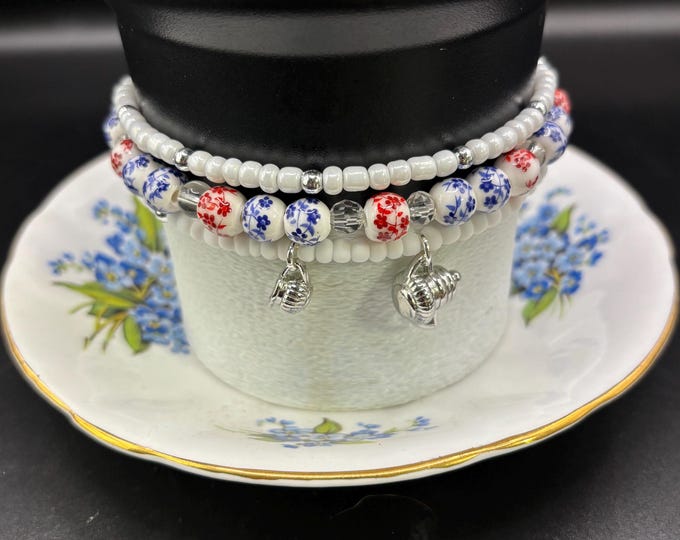 Girly Stanley Cup Bracelet | Tumbler Bracelet | Tumbler Charm Bracelet |  | Stretchy Cup Bracelet | The Ton Inspired | Recency Era