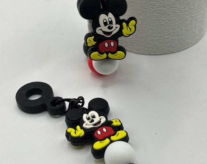 Mouse Ears | Magical Stanley Cup Bracelet:  Mouse Inspired Cup Handle Bracelets | Straw Charm |