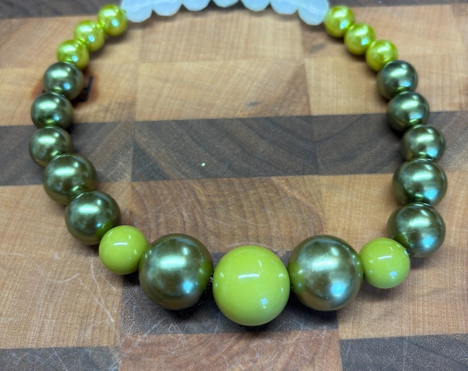 Dog Necklace | Howlery Dog Jewelry | Vintage Beads | Retro Dog Necklaces |