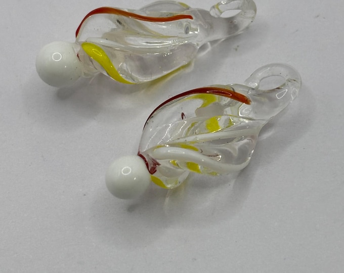 Lampwork Glass Swirl Pieces | Lampwork Glass | 8 piece set
