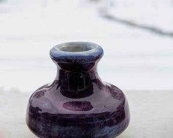 手作りの陶器製ミニ花瓶/フレグランスディフューザー、カナダ製