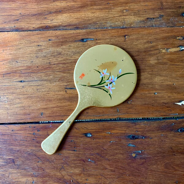 Hand Held Mirror Etsy