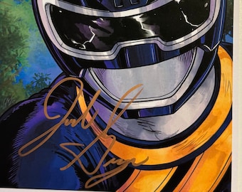 Power Rangers: Wild Force Black Ranger ***Signed by actor Jack Guzman***