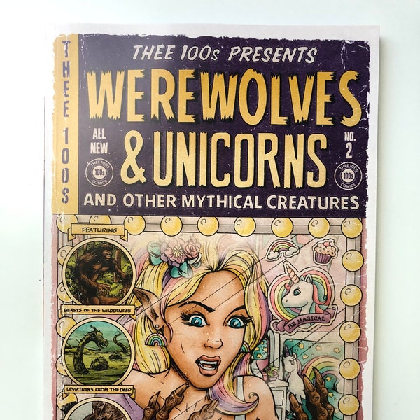 Thee 100s : Werewolves and Unicorns a Comic Anthology - Book Two