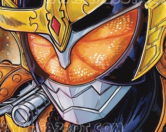 Kamen Rider :  Armored Rider Gaim  -  Orange arms