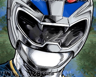 Power Rangers: Wild Force - Lunar Wolf Silver Ranger