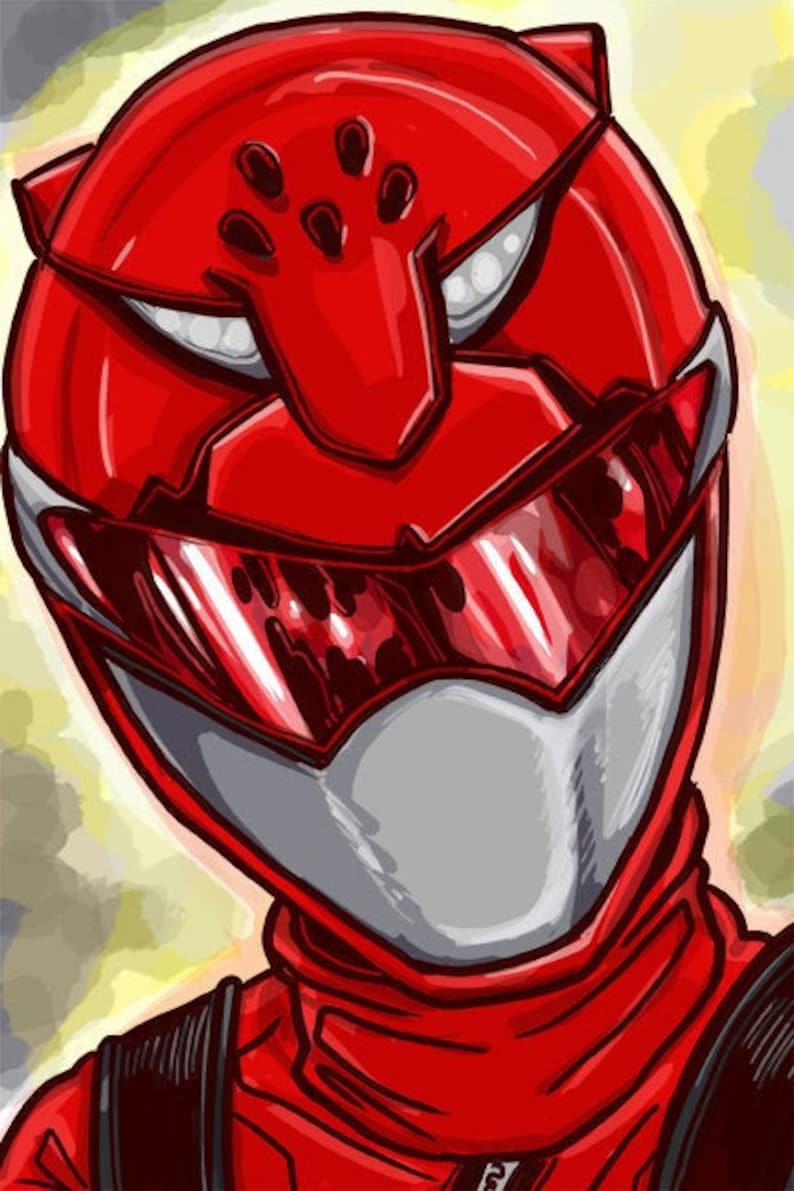 Power Rangers Beast Morphers Red Ranger image 1