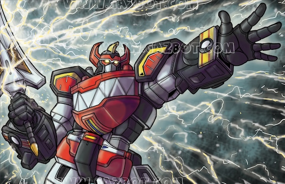 パワーレンジャーのオリジナルダイノメガゾード - Etsy 日本