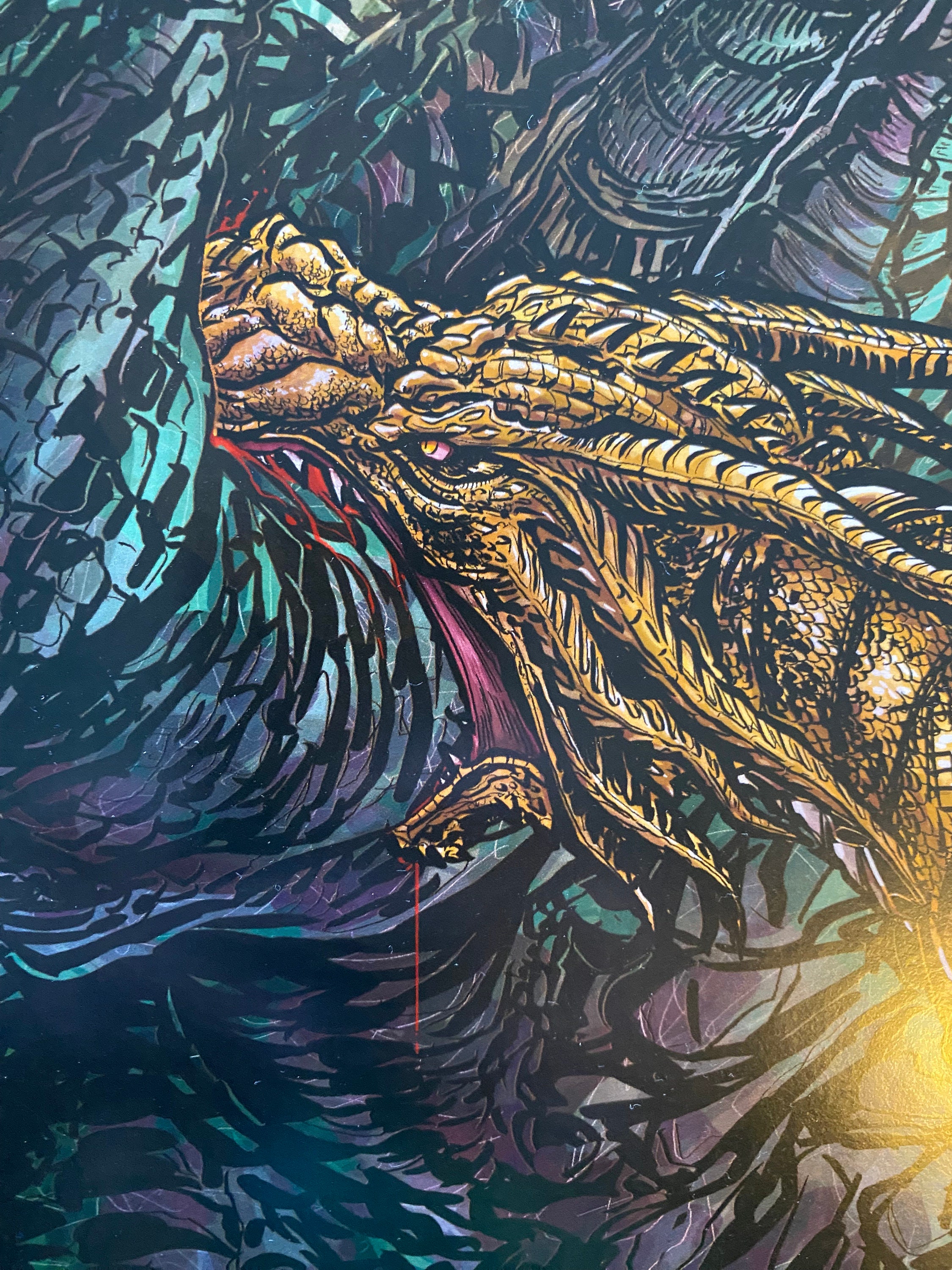 Godzilla Vs King Ghidorah - Etsy