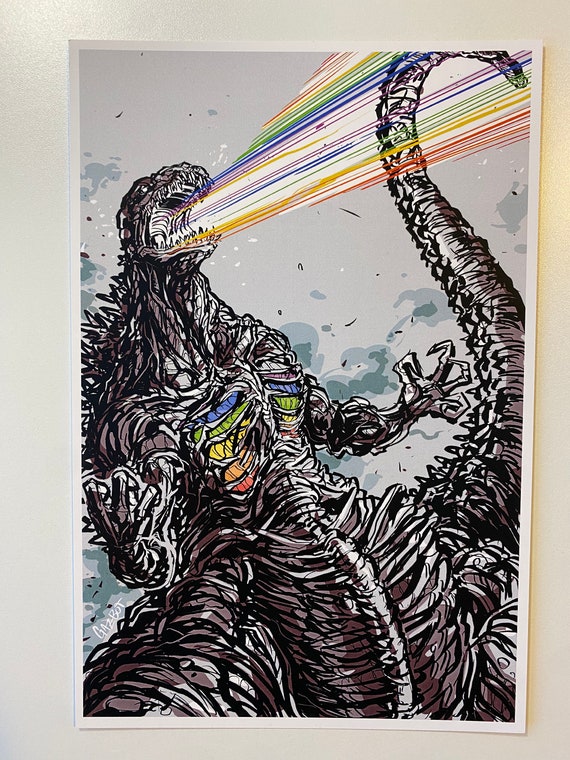 Godzilla : Shin Gojira / Godzilla Resurgence Pride charity - Etsy