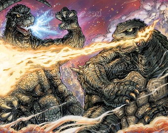 Gamera VS Godzilla