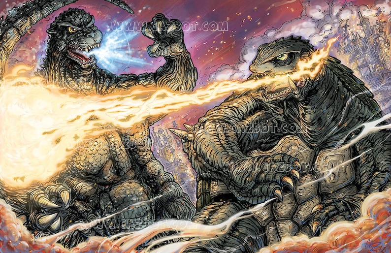 Gamera VS Godzilla image 1
