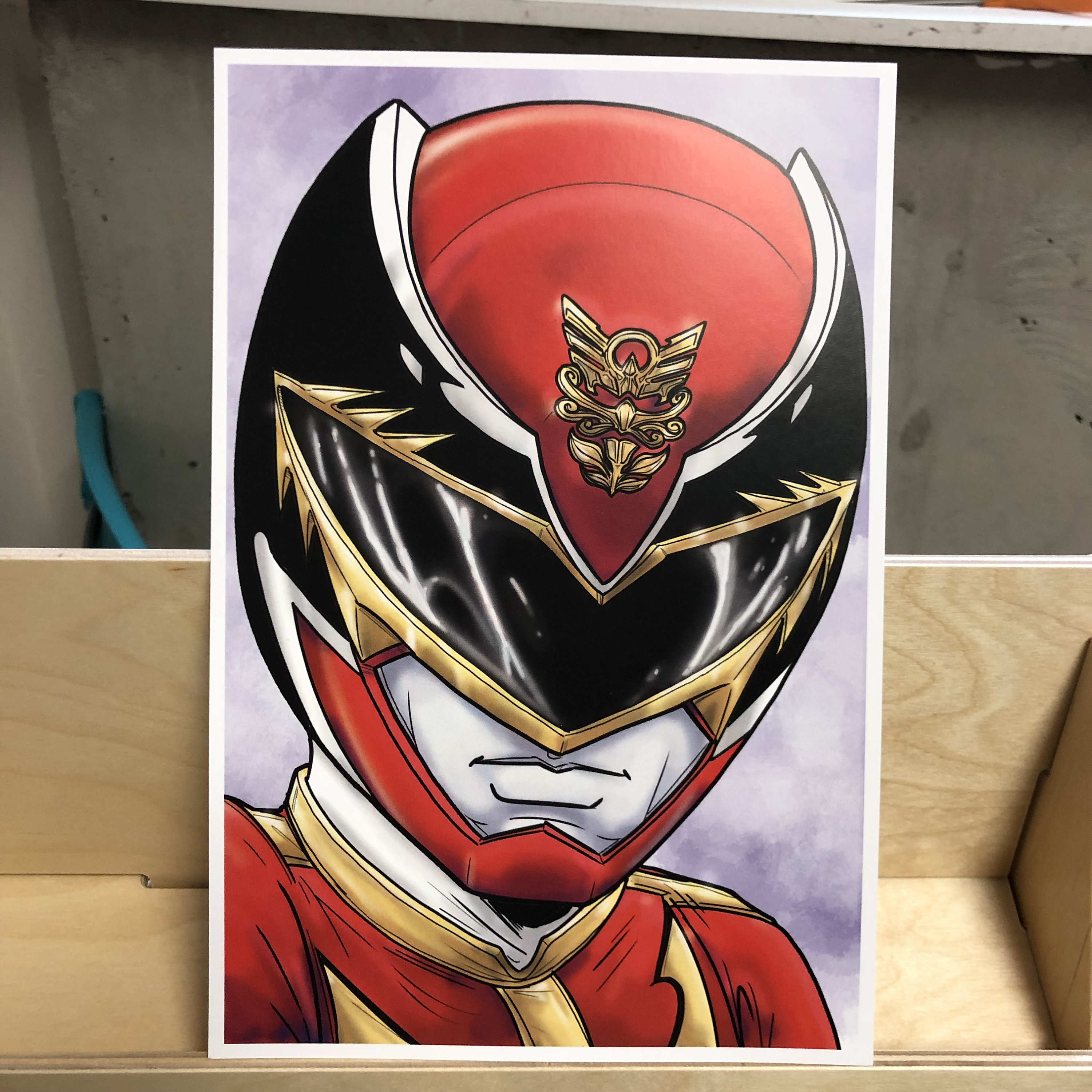 Power Rangers: Megaforce - Red Ranger - Etsy