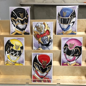 Power Rangers Megaforce AKA Goseiger : set of 6