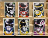 Power Rangers In Space AKA Megaranger : set of 6
