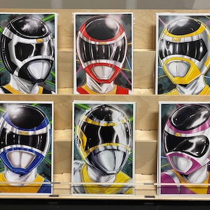 Power Rangers In Space AKA Megaranger : set of 6