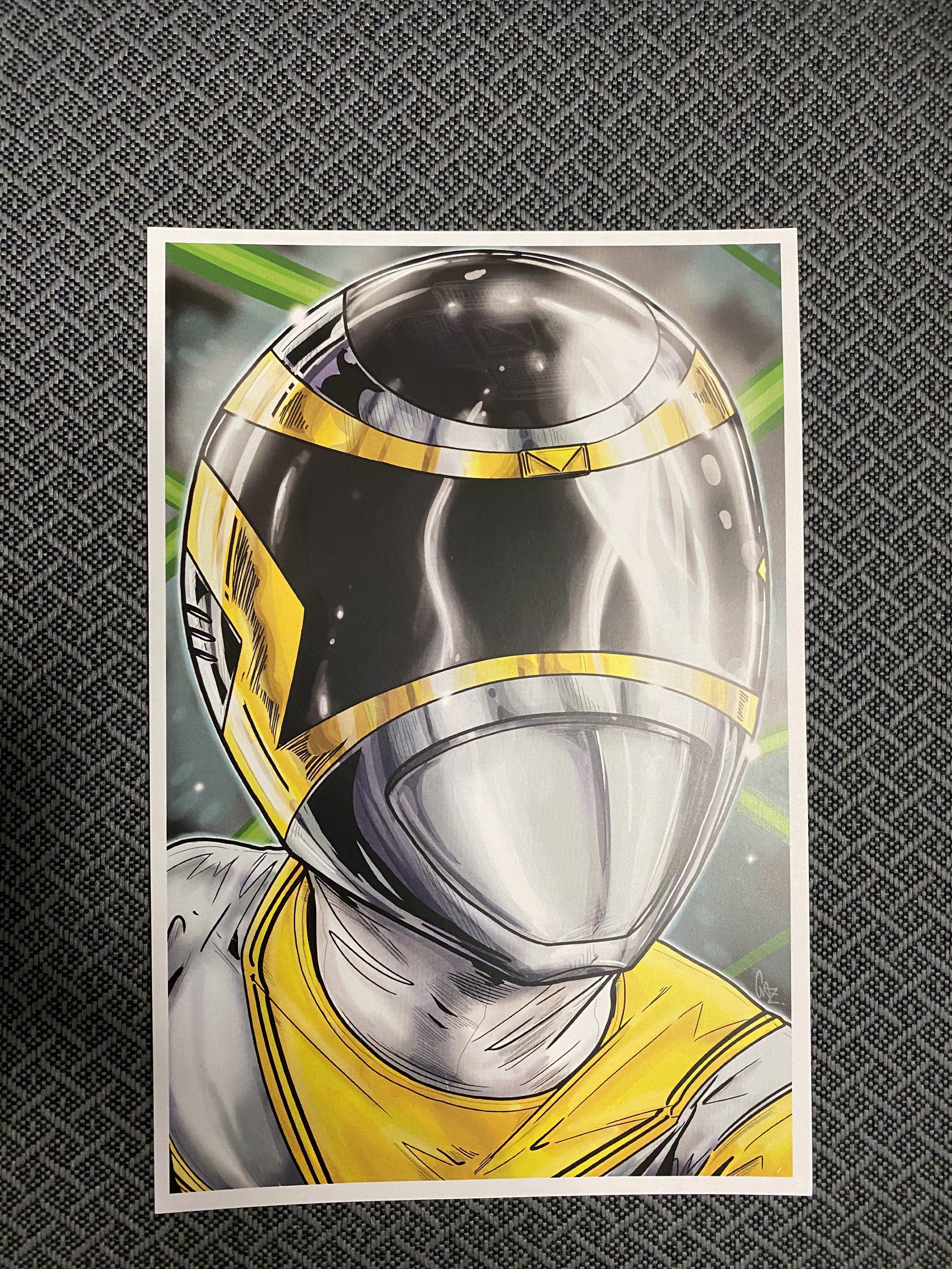 Power Rangers: in Space- Silver Ranger - Etsy