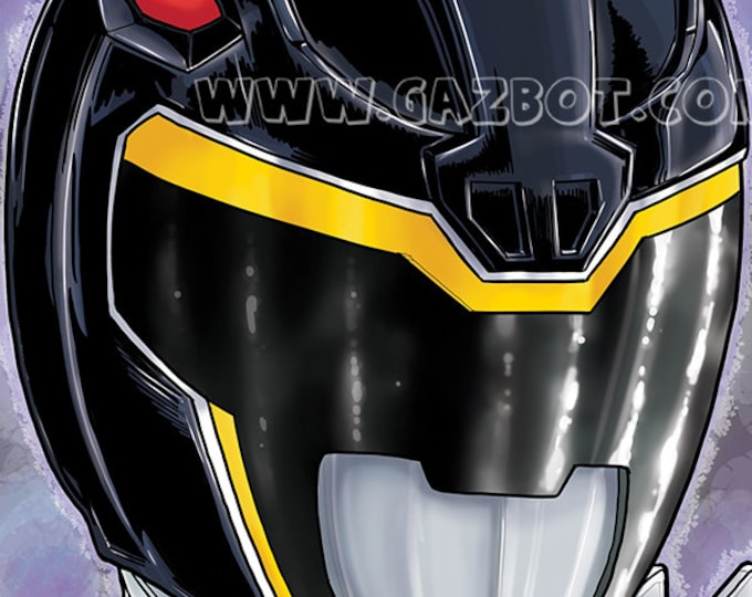 Power Rangers Dino Charge : Black Ranger - Etsy
