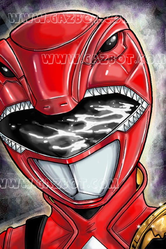 Power Rangers: Shattered Grid Red Sentry | Etsy New Zealand