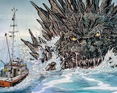 Godzilla Minus One x Jaws