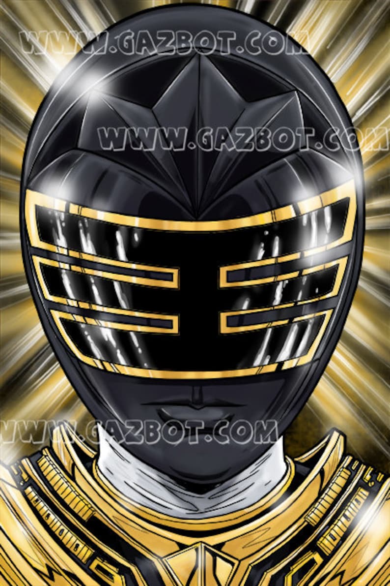 gold zeo ranger shirt