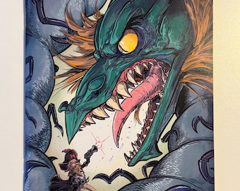 Mighty Mascots GAZBOT Variant cover giant sized anniversary issue! #10