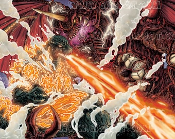 Destoroyah vs Godzilla