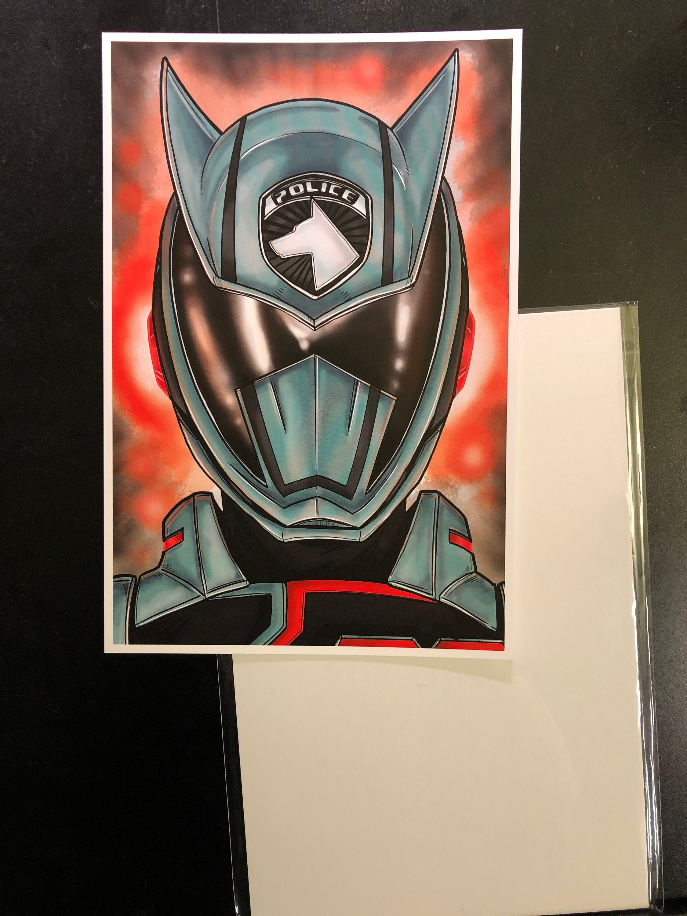Shadow Pluse Ranger Power Rangers: S.P.D. - Shadow Ranger - Etsy