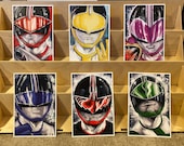 Power Rangers Time Force AKA Time Ranger : set of 6