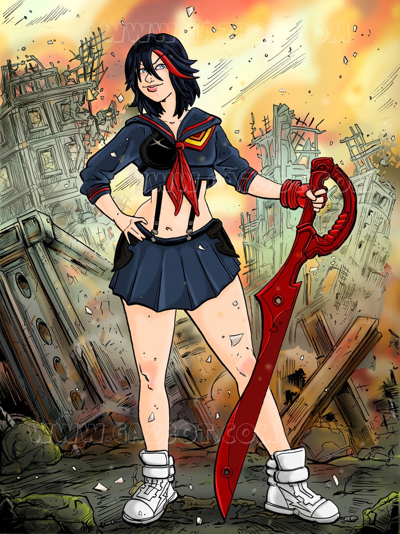ryuko and senketsu