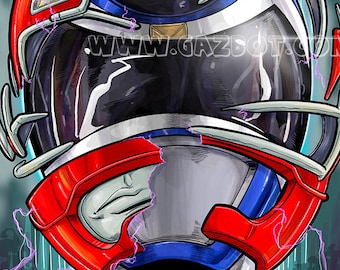 Power Rangers: Turbo Red to In Space Blue Ranger - T.J. Johnson