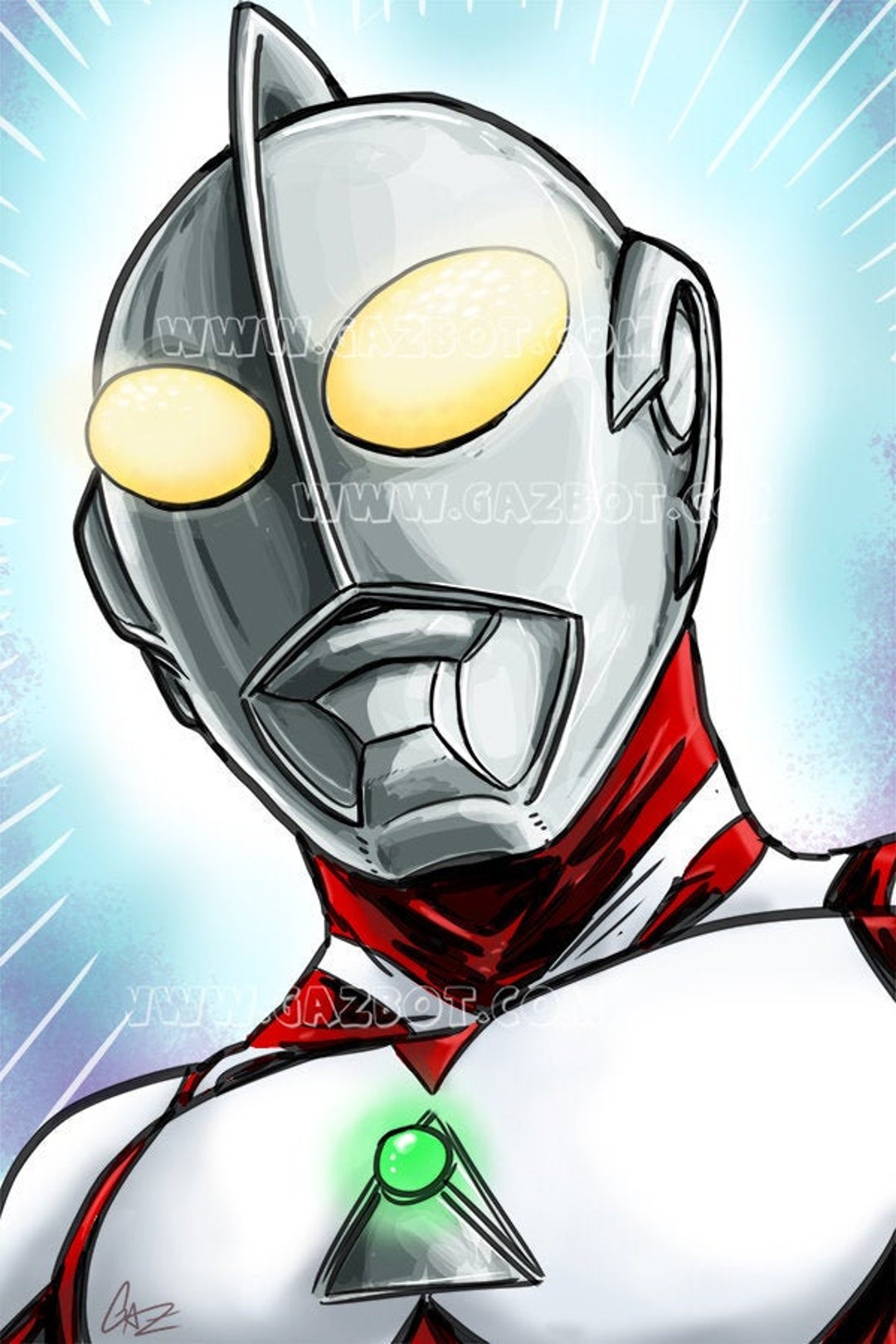 ウルトラマングレートアートプリント：特撮シリーズ、オーストラリアの